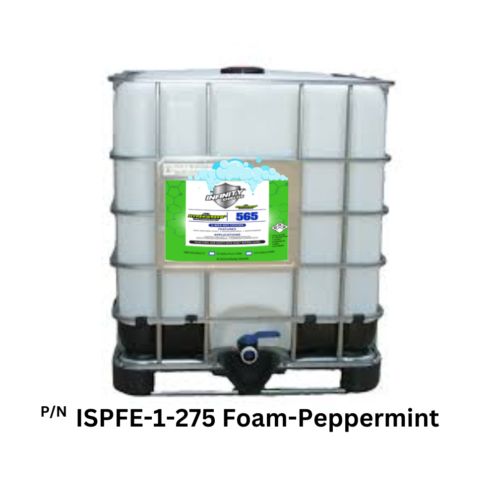 Protects 275 Gallon Tote Super Concentrate Truck Foam (2200 Truck Foaming) Peppermint