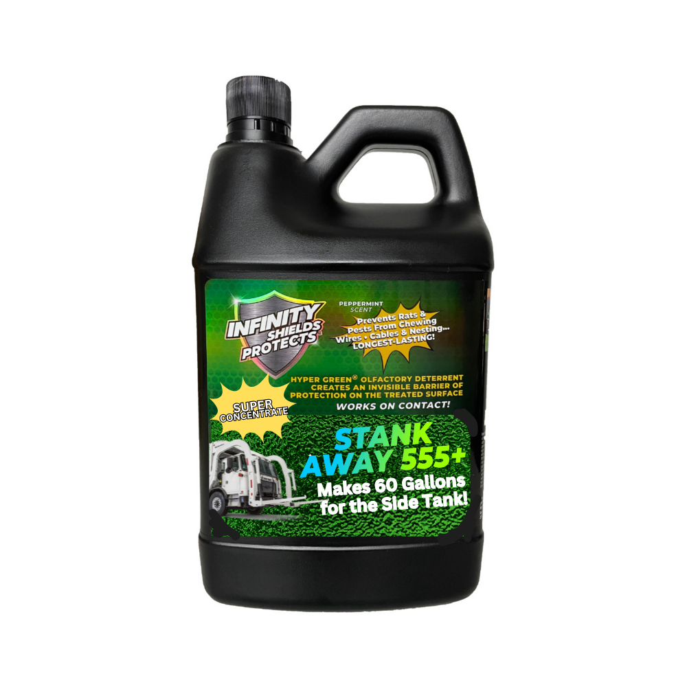 Stank Away by Infinity Shields | 555Plus Hyper Green® Tank Odor Eliminator | 65 oz Super Concentrate