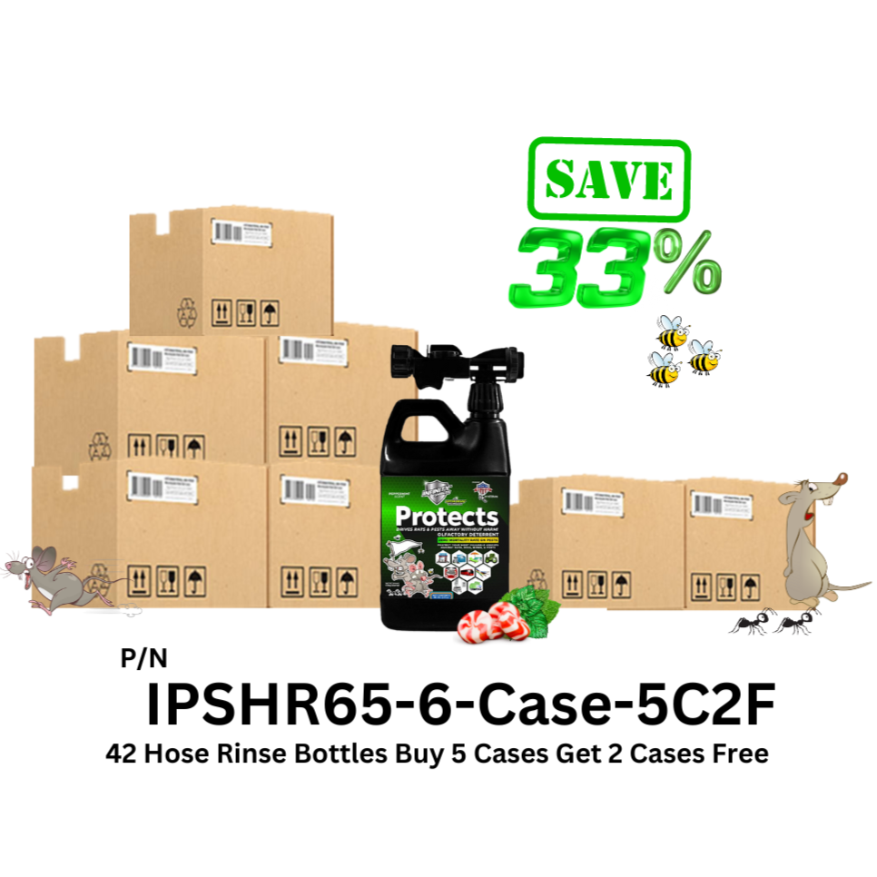 Protects Buy 5 Cases Get 2 Free 65oz Hose Rinse- 42 Jugs - Hyper Green