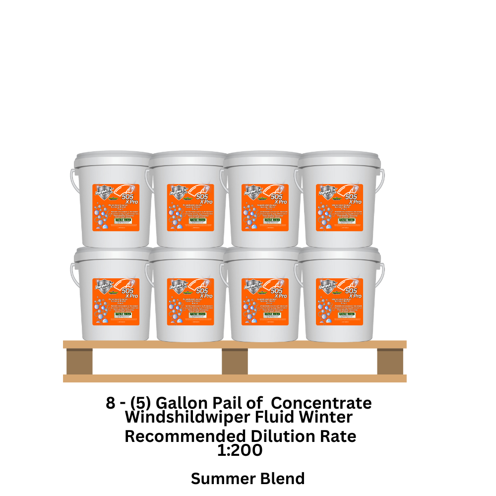 Windshield Wiper Super Concentrate 5 Gallon Pail Summer Blend