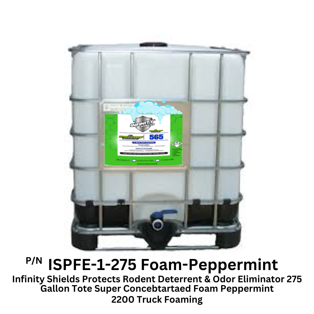 Protects 275 Gallon Tote Super Concentrate Truck Foam (2200 Truck Foaming) Peppermint